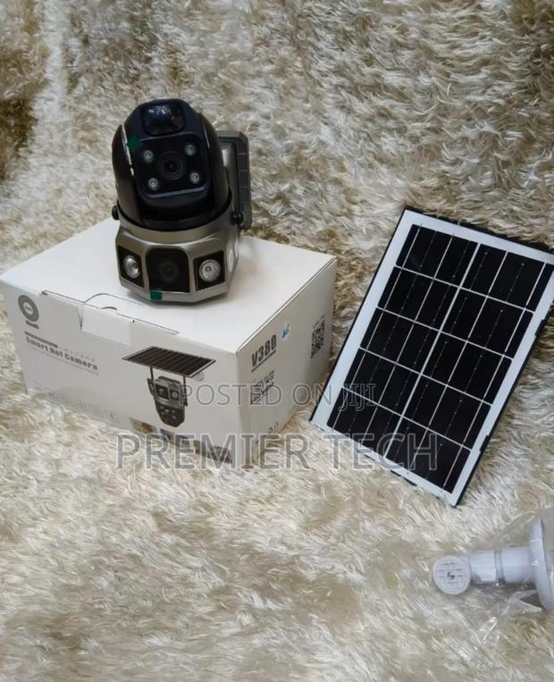 *V380 Dual Lense Wifi Solar - main view