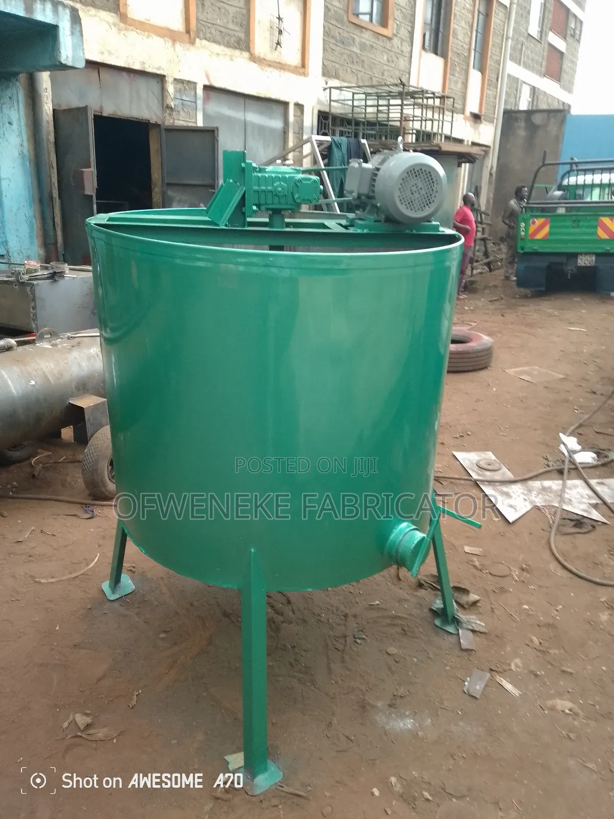 Sapofication Mixer Tank