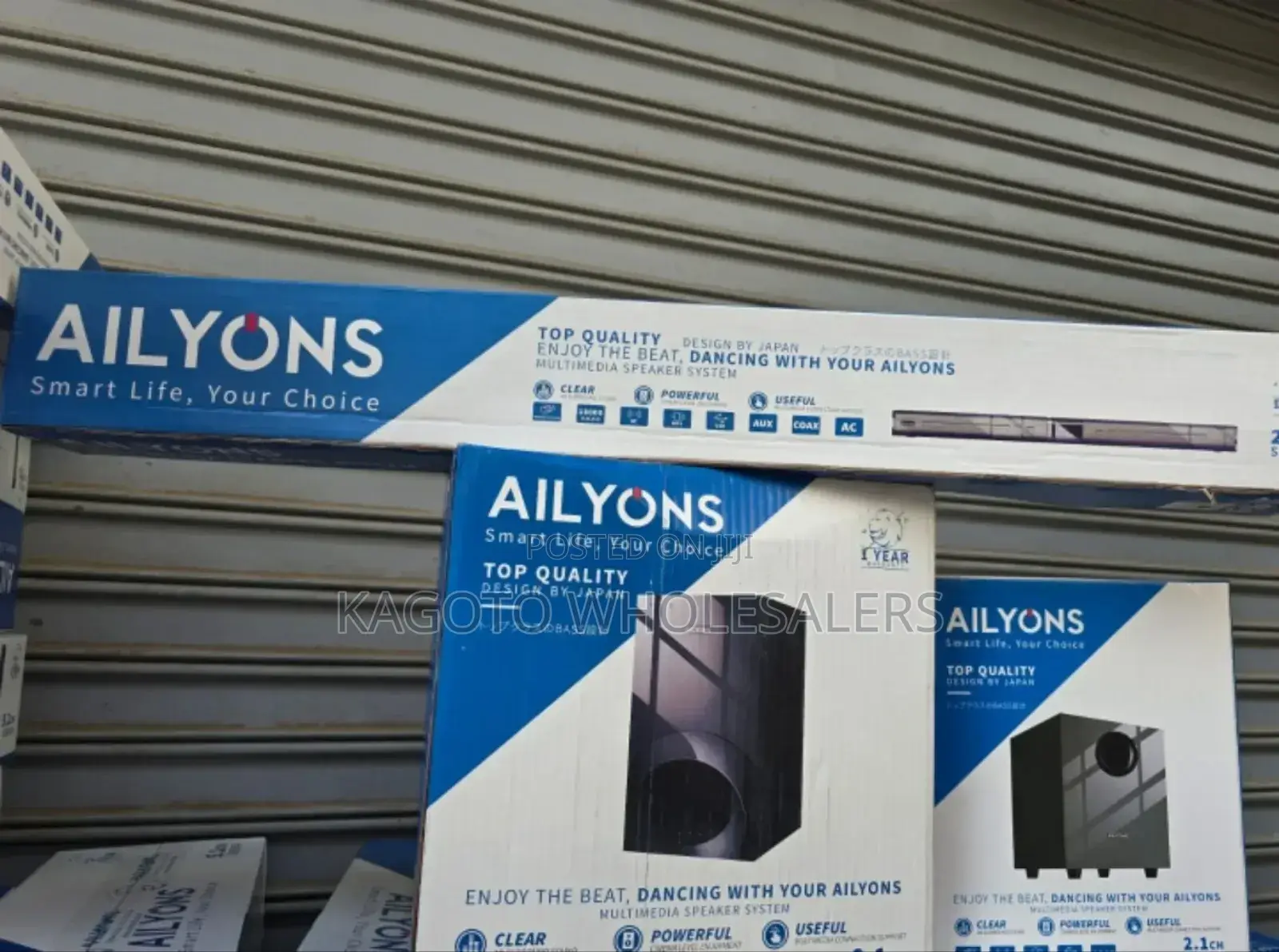 Ailoyns Subwoofer Sounds Bar