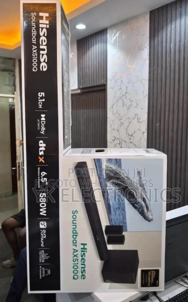 Hisense 5.1 Sounds Bar 480watts - main view