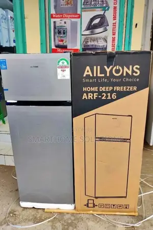 Fridge Ailyons 216l, Ailyons 2 Door; Stainless Steel