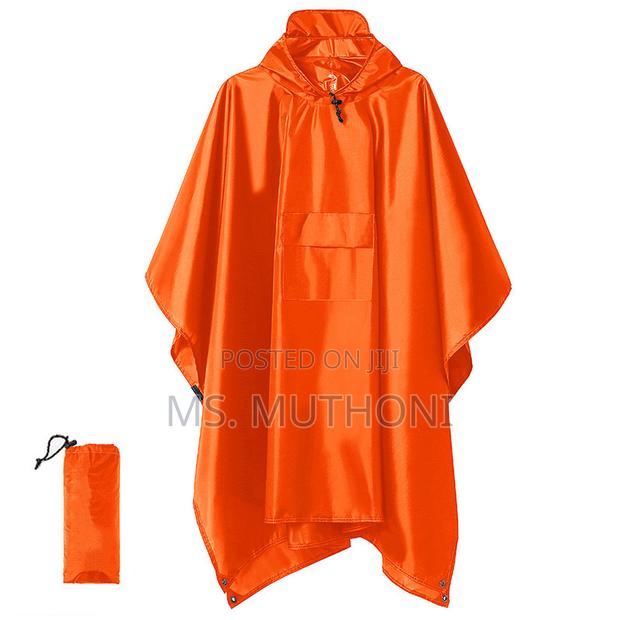High Quality Outdoor Poncho Adult Rain Coat With Cap*
