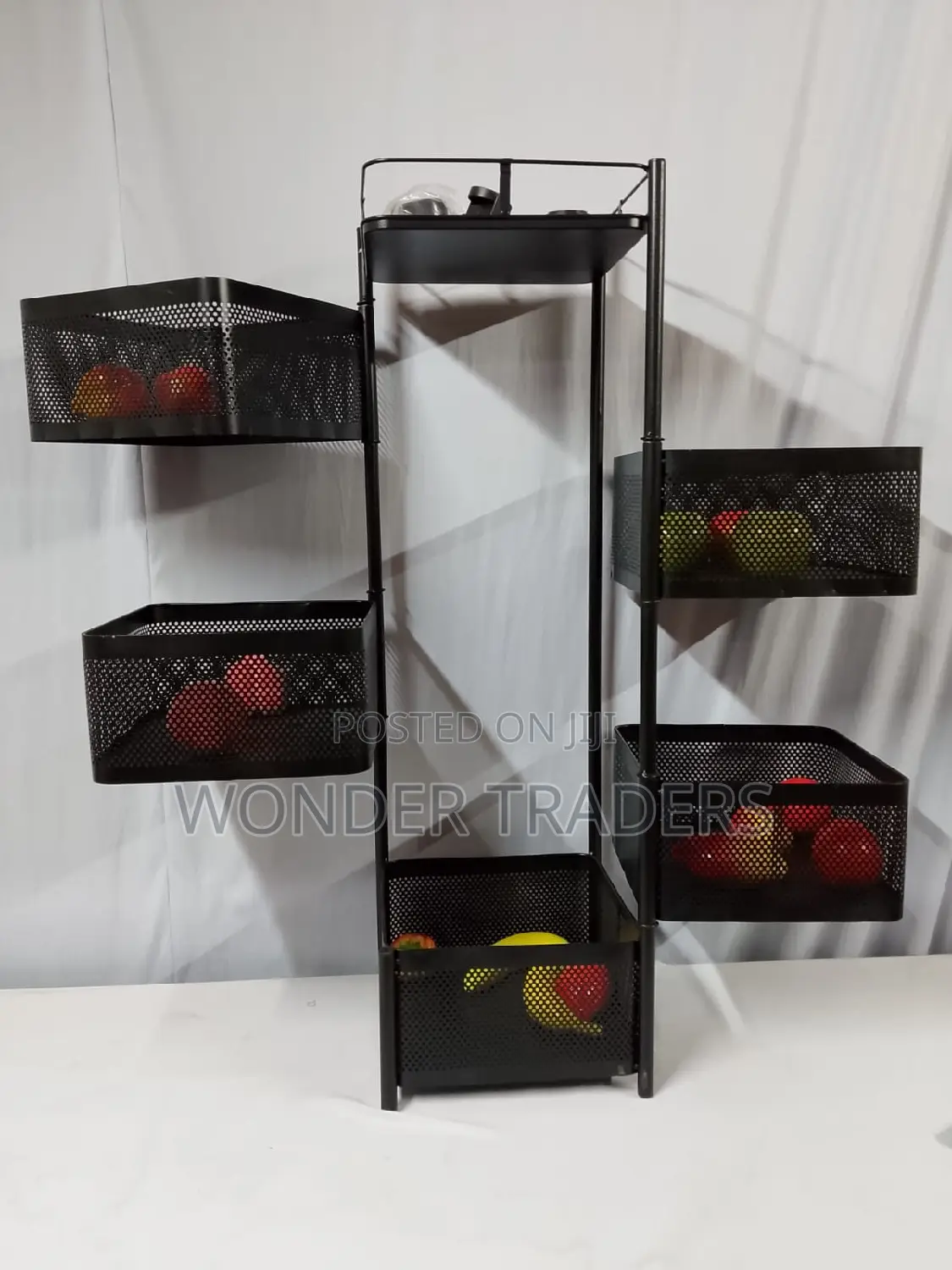 5 Layers Square Fruits Rack