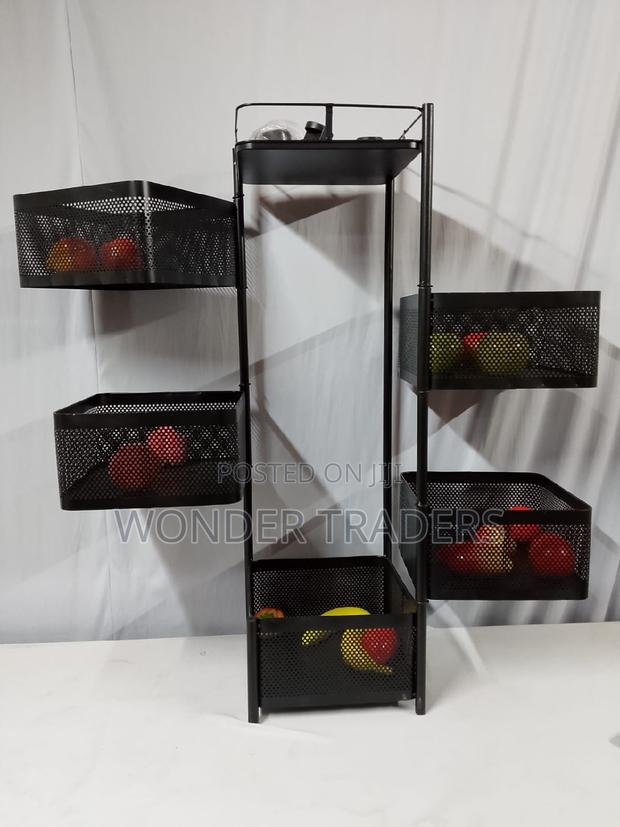 5 Layers Square Fruits Rack - main view