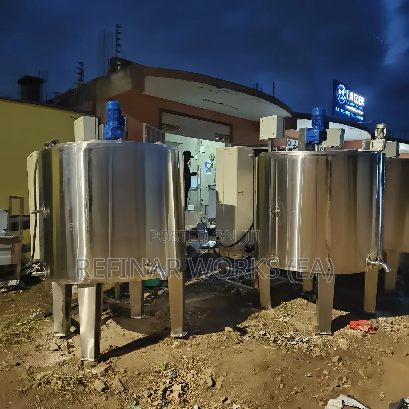 Pasteurization Cooling System for Cooperative Groups