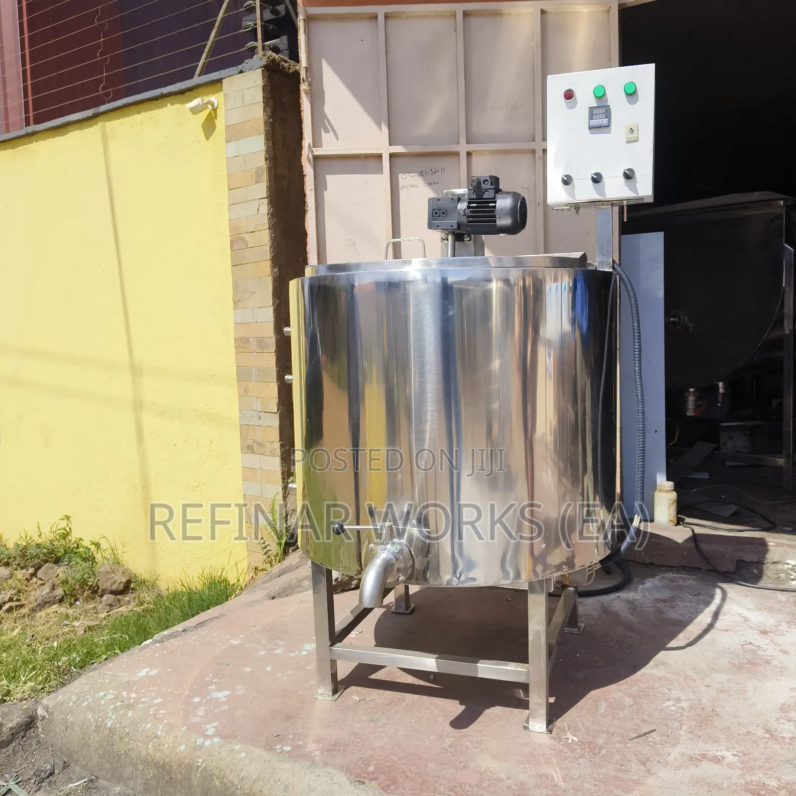 Pasteurization Cooling System for Cooperative Groups