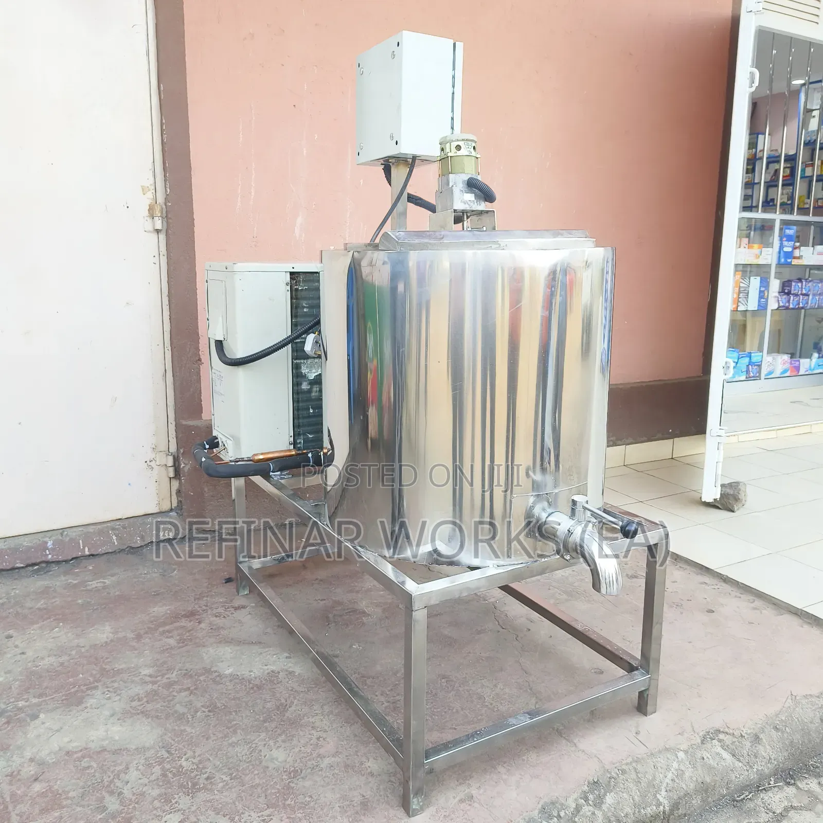 Pasteurization Cooling System for Cooperative Groups