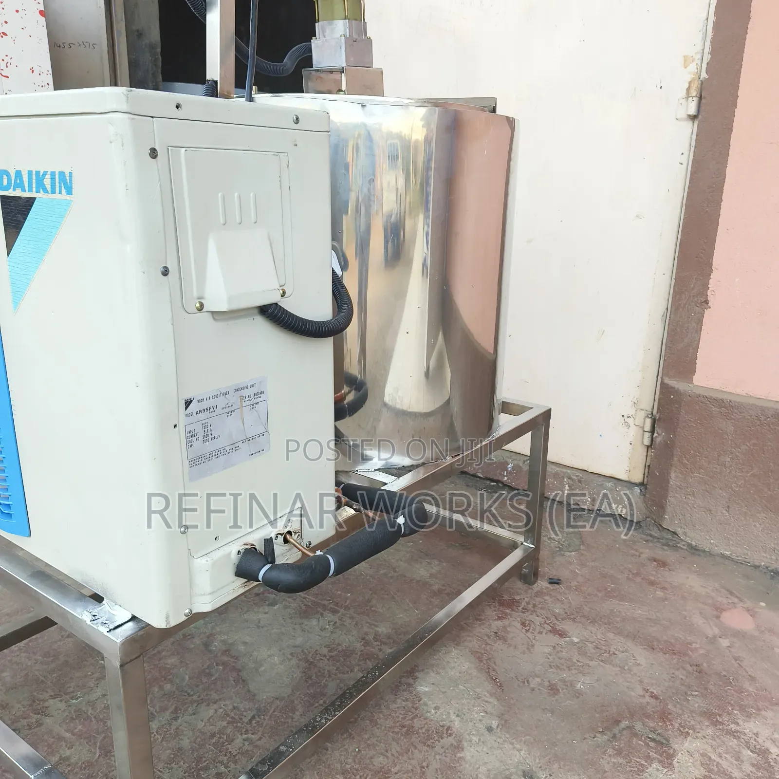 Pasteurization Cooling System for Cooperative Groups