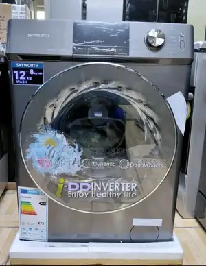 Skyworth Wash Dry 12kg/8kg Front Washing Machine,Dd Motor