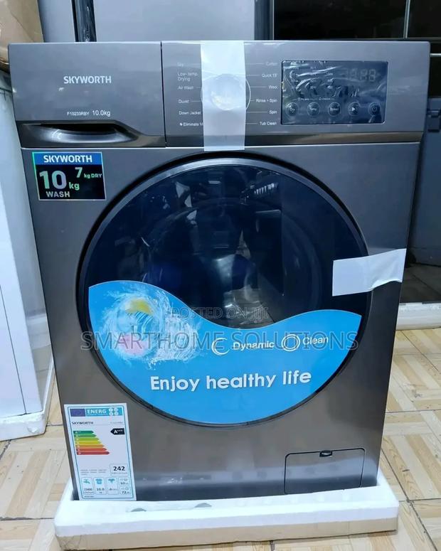 Skyworth 10/7kg Washer Dryer – Automatic Washing Machine