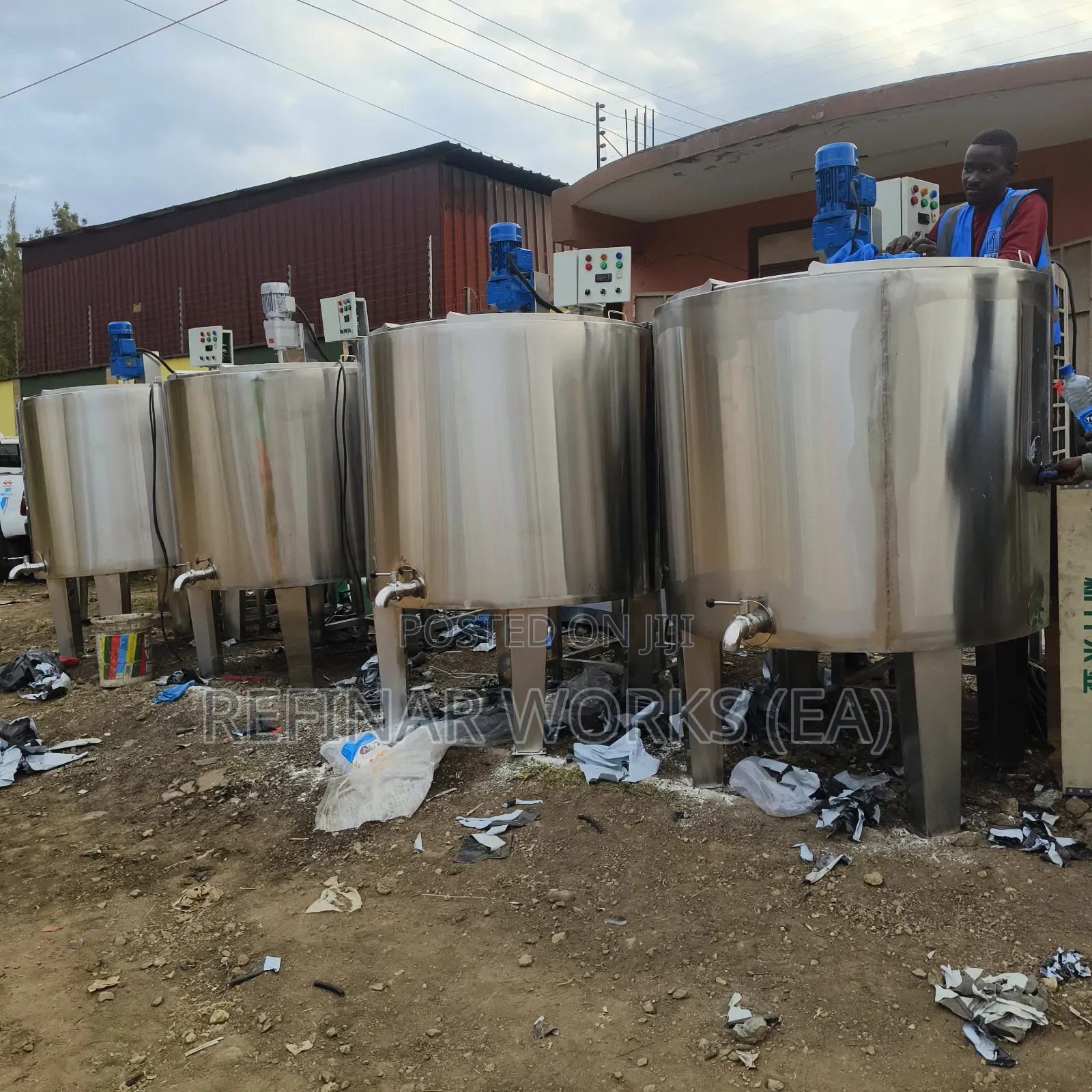 Industrial Milk Pasteurizers for Cooperatives Factories