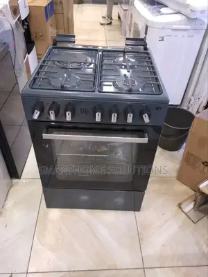 BJS Cooker, 60x60 3+1 Electric/Gas Cooker - W/ Turbo Fan