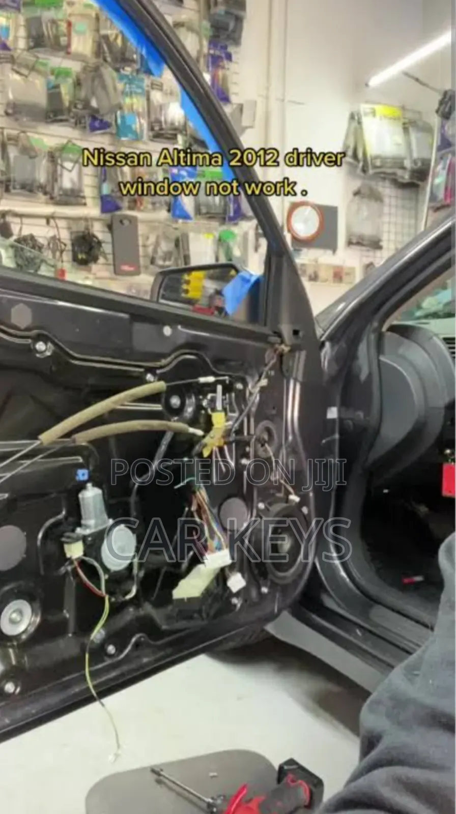 Damaged Door Lock Actuator Repair 