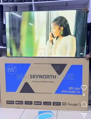 Skyworth 65”Google Uhd Oyo Care Tv