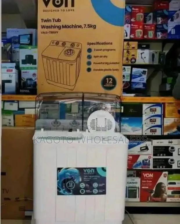 12kg Twin Tub Washing Machine
