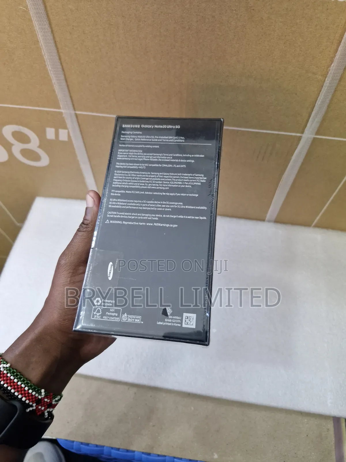 New Samsung Galaxy Note 20 Ultra 5G 128 GB