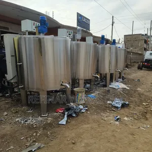 Industrial Milk Chiller and Pasteurizer – 500l Capacity