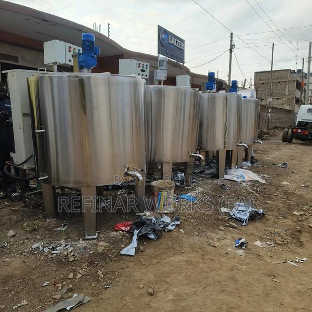 Industrial Milk Chiller and Pasteurizer – 500l Capacity