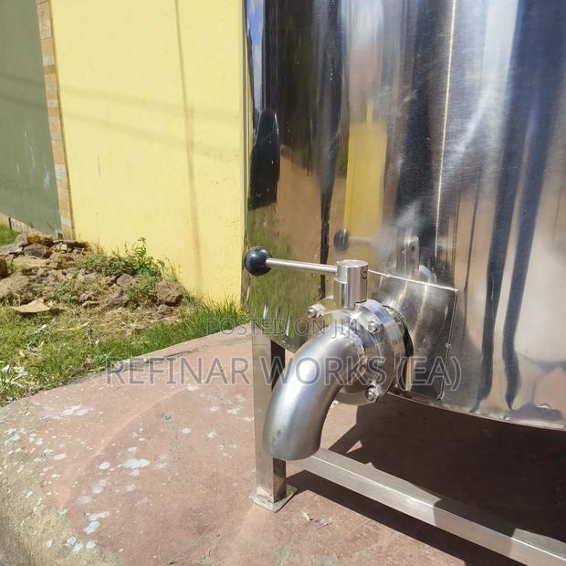 Agitated Mixing Tanks Milk Pasteurizer Chiller Cooler Juice - thumbnail 3