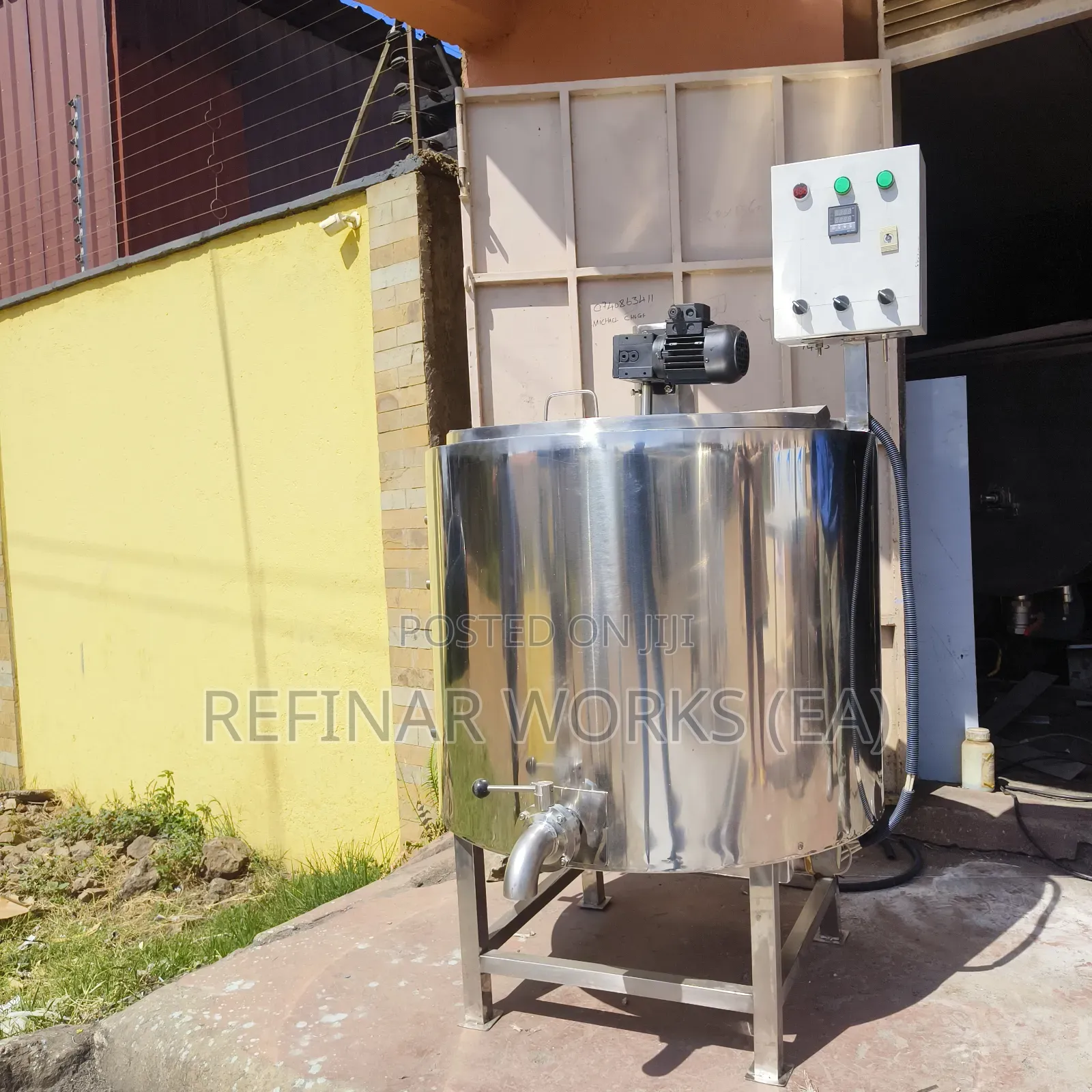 Pasteurizer for Dairy Cooperatives – Custom Sizes Available