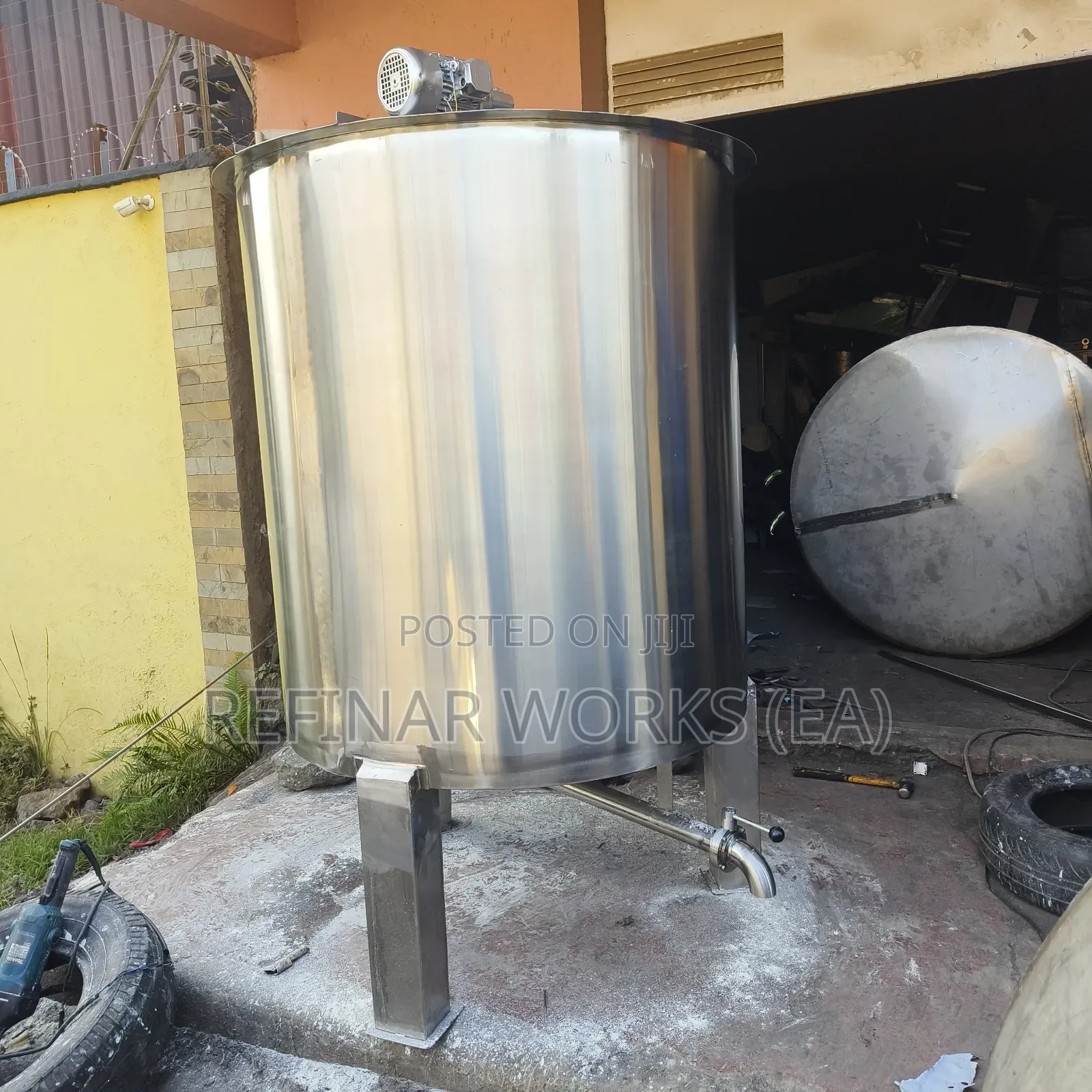 Ss316 304 Milk Cooler – Efficient Hygienic for Raw Milk