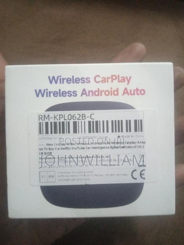 Wireless Carplay / Android Auto - main view