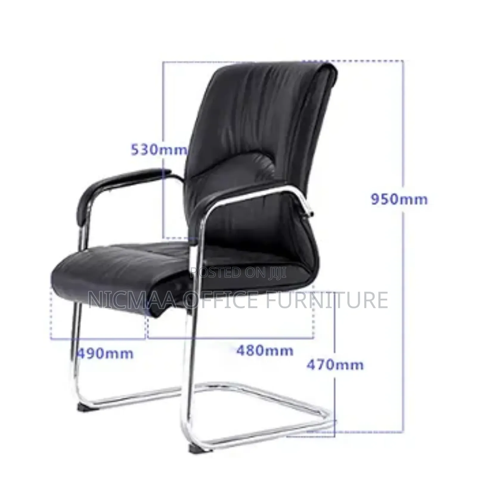Lofty Ambition Cantilever Executive Visitors Chair