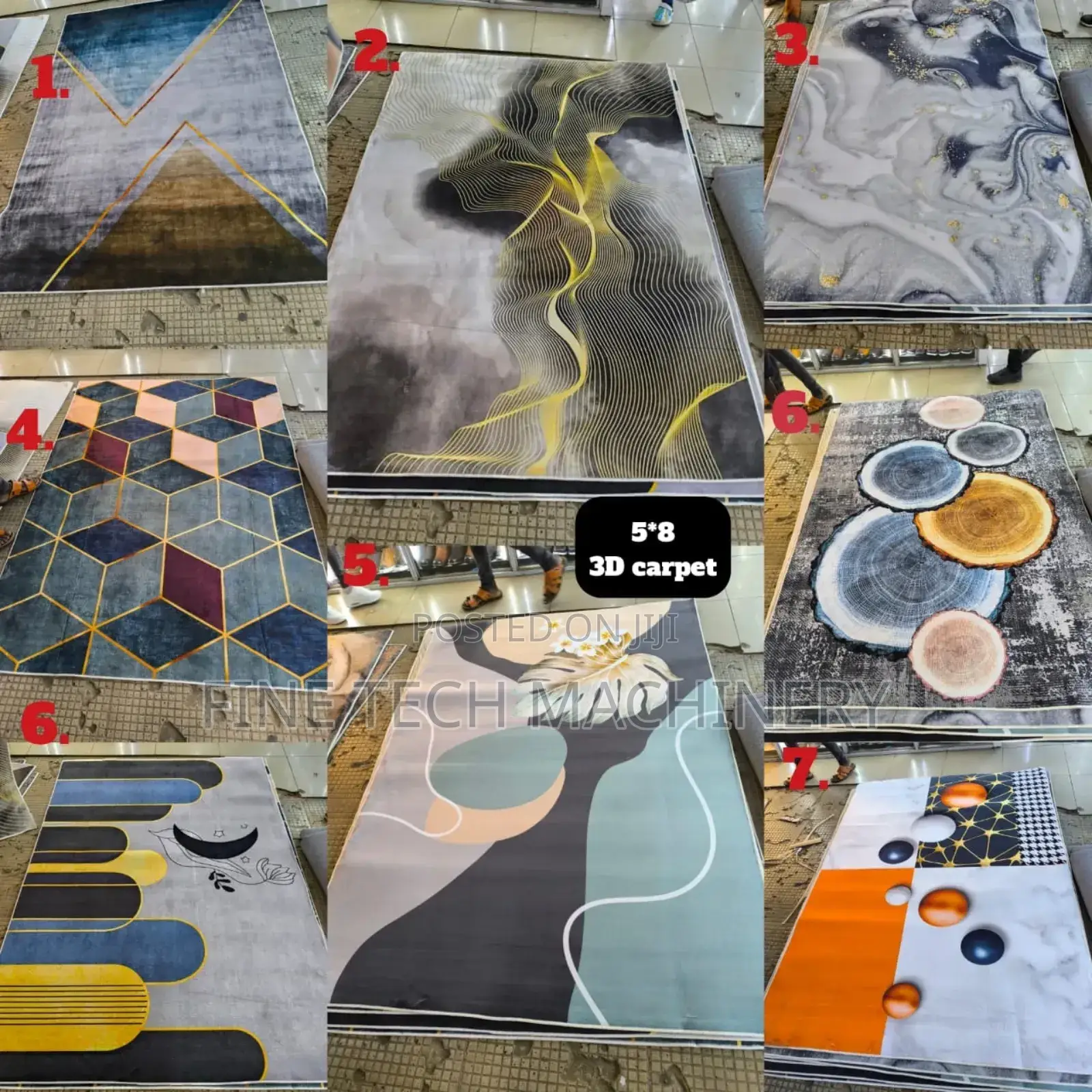 New Arrival 3d Carpets