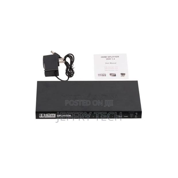 Hdmi Splitter Switch 8 Output Audio Video 3d Support 1080p