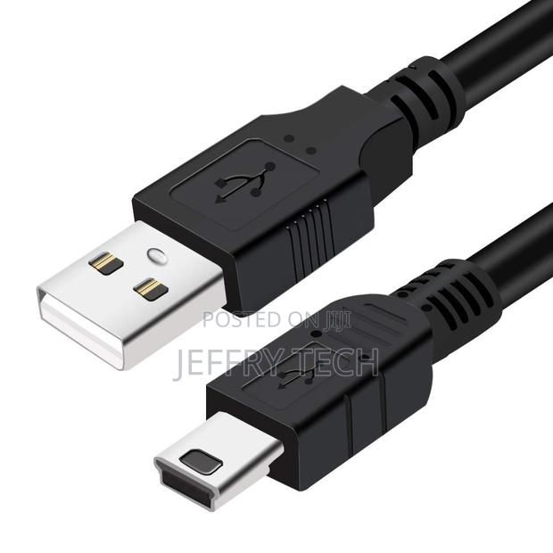 5m Usb Charger Cable Usb 2.0 a to Mini 5 Pin B Cable for Ext - main view