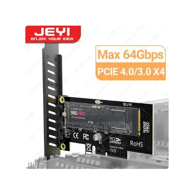 M.2 to Pcie 3/4 M.2 Nvcloser Adapter Card, Desktop Pc Cards