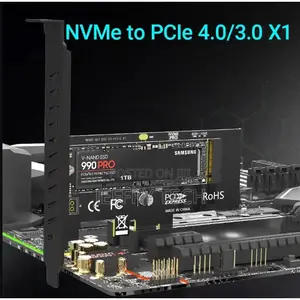 M.2 to Pcie 3/4 M.2 Nvcloser Adapter Card, Desktop Pc Cards