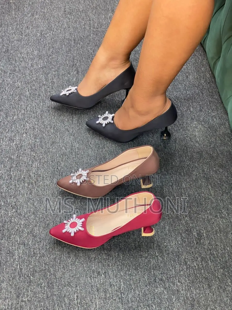 Elegant Classy Ladies Kitten Heels  36-41