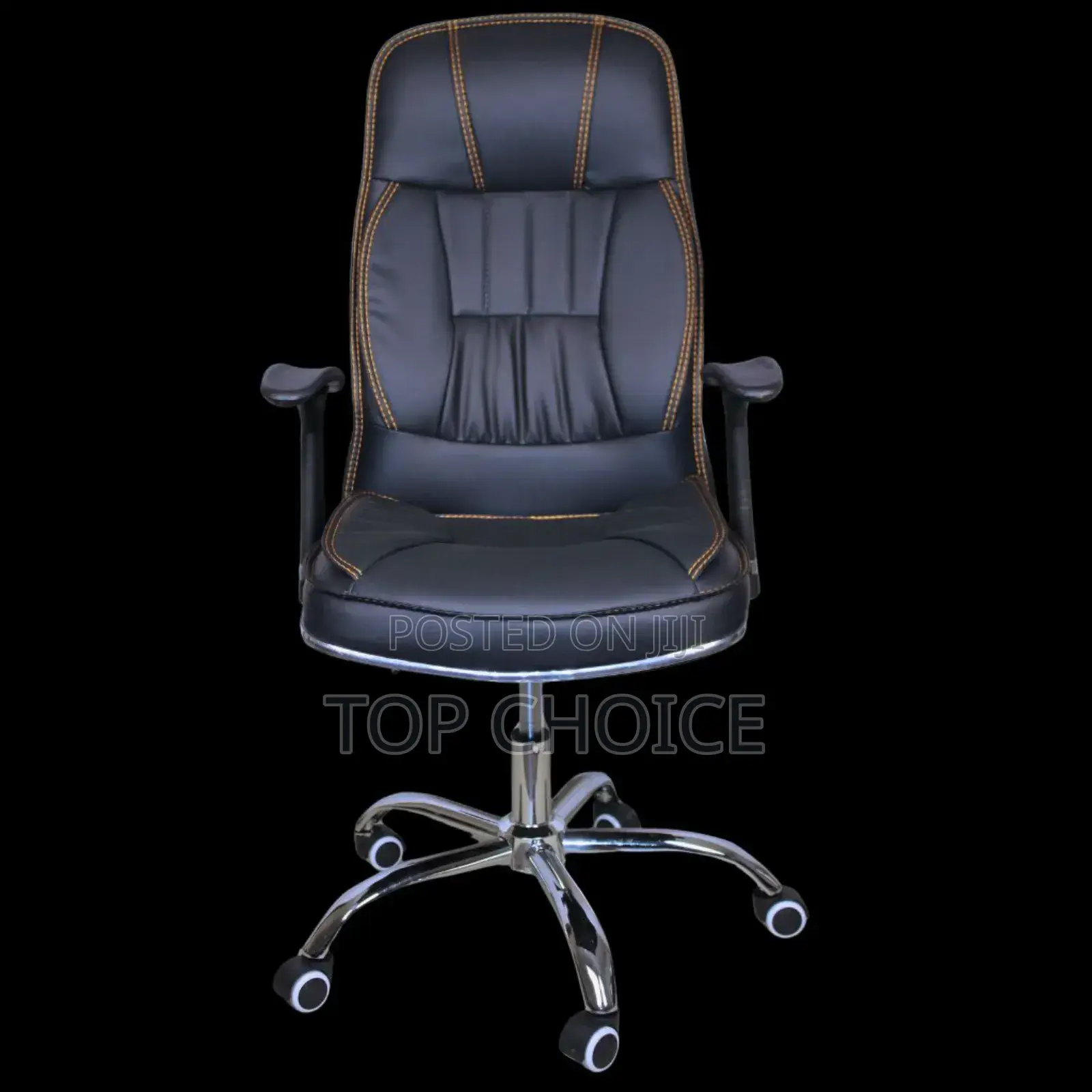 Office Chairs : Leather Highback (Recliner)