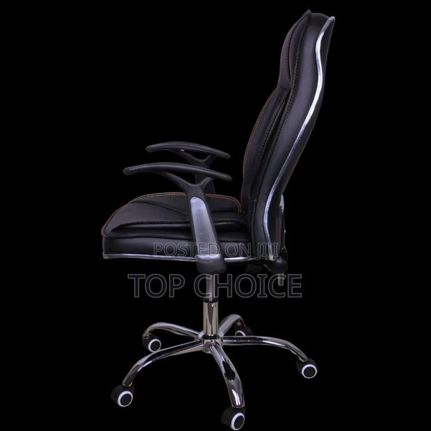 Office Chairs : Leather Highback (Recliner) - thumbnail 2