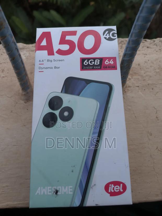 New Itel A50 128 GB Black - thumbnail 5