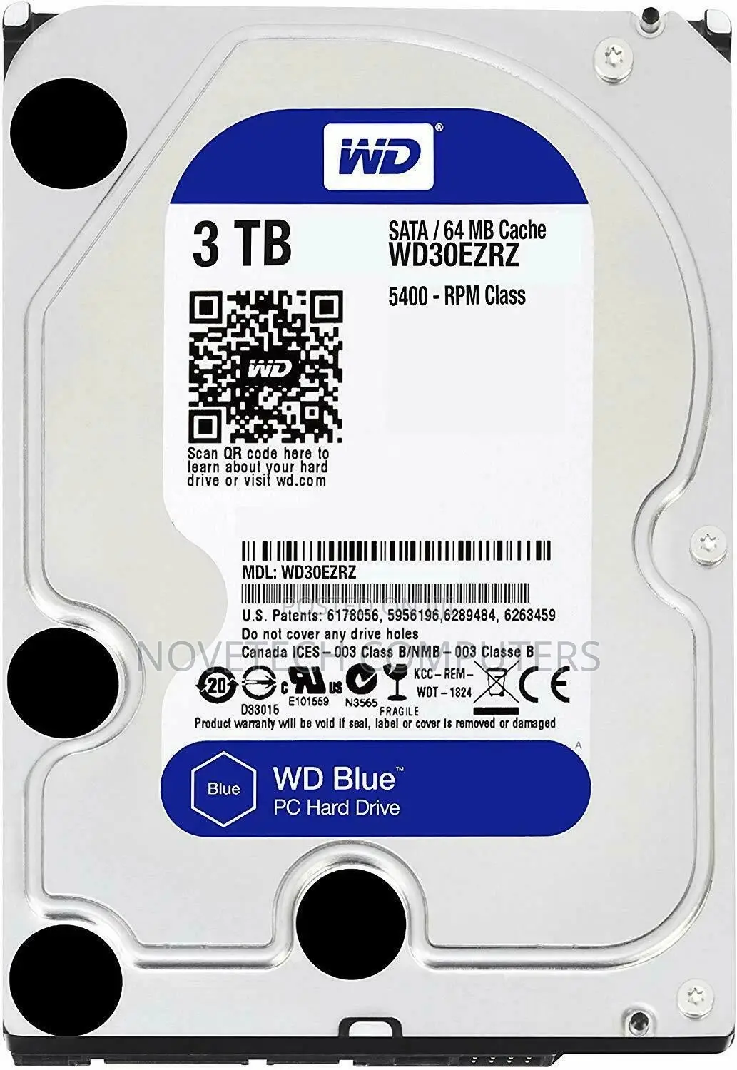 Wd 3tb Desktop Hard Disk - Internal