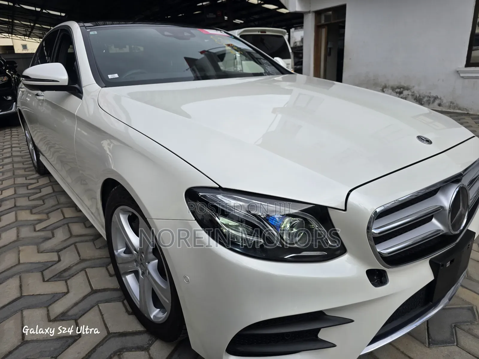 Mercedes-Benz E200 2018 White