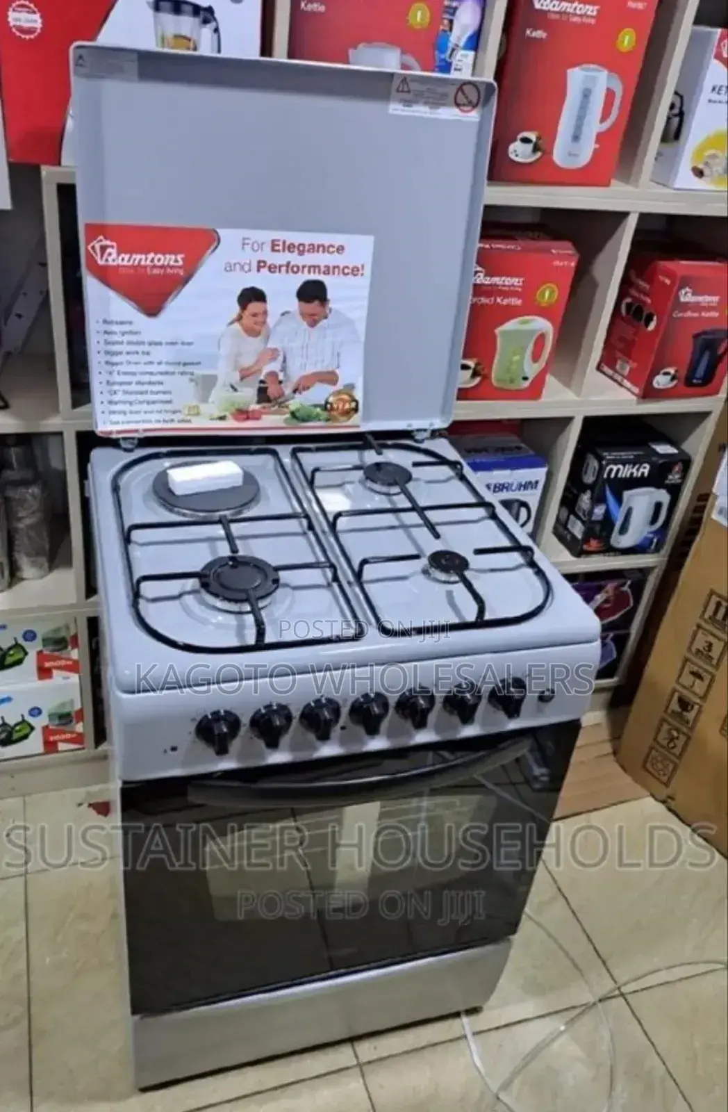 Ramton 60 by 60 Standing Cooker
