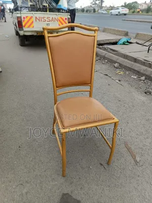 Hotel Chair, Gold 