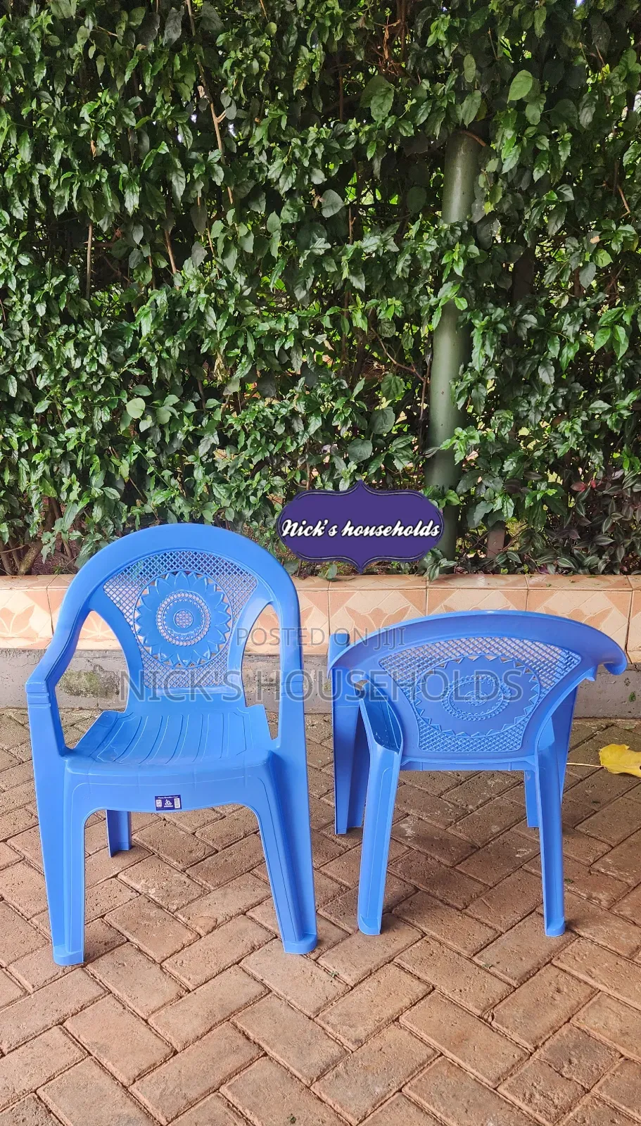 Skyblue Plastic Chair