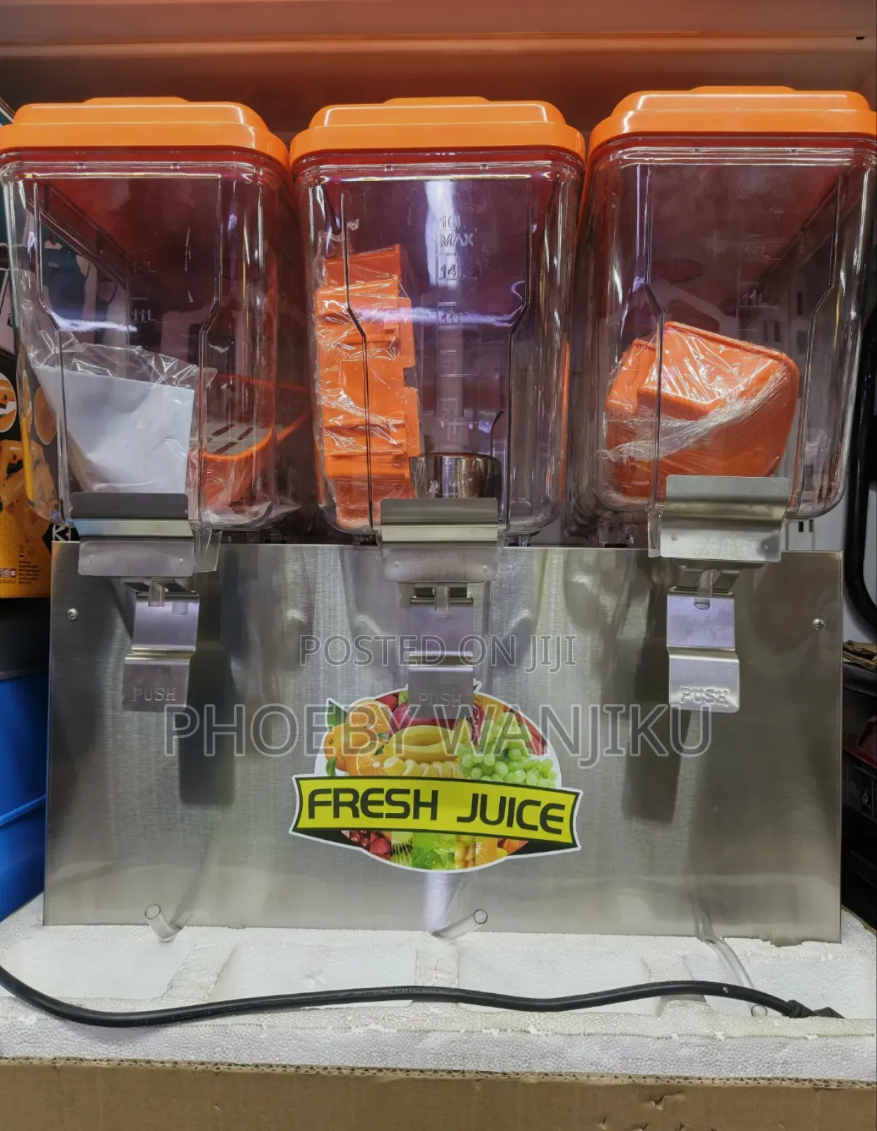 Juice Dispenser/3 Slots Juice Dispenser