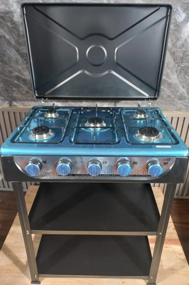 5 Burner Cooker With Shelves - main view