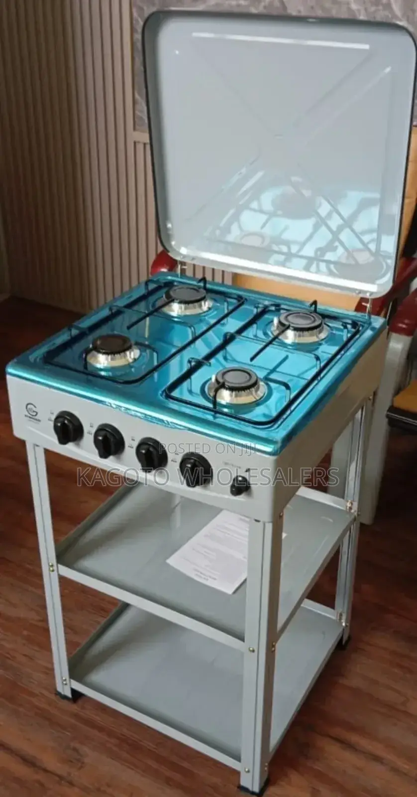 Full Gas Cooker With Shelves