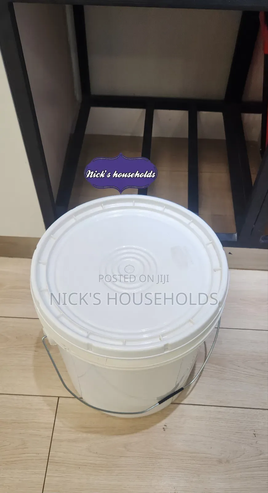20 Litres Heavy Duty Plastic Bucket With Lid