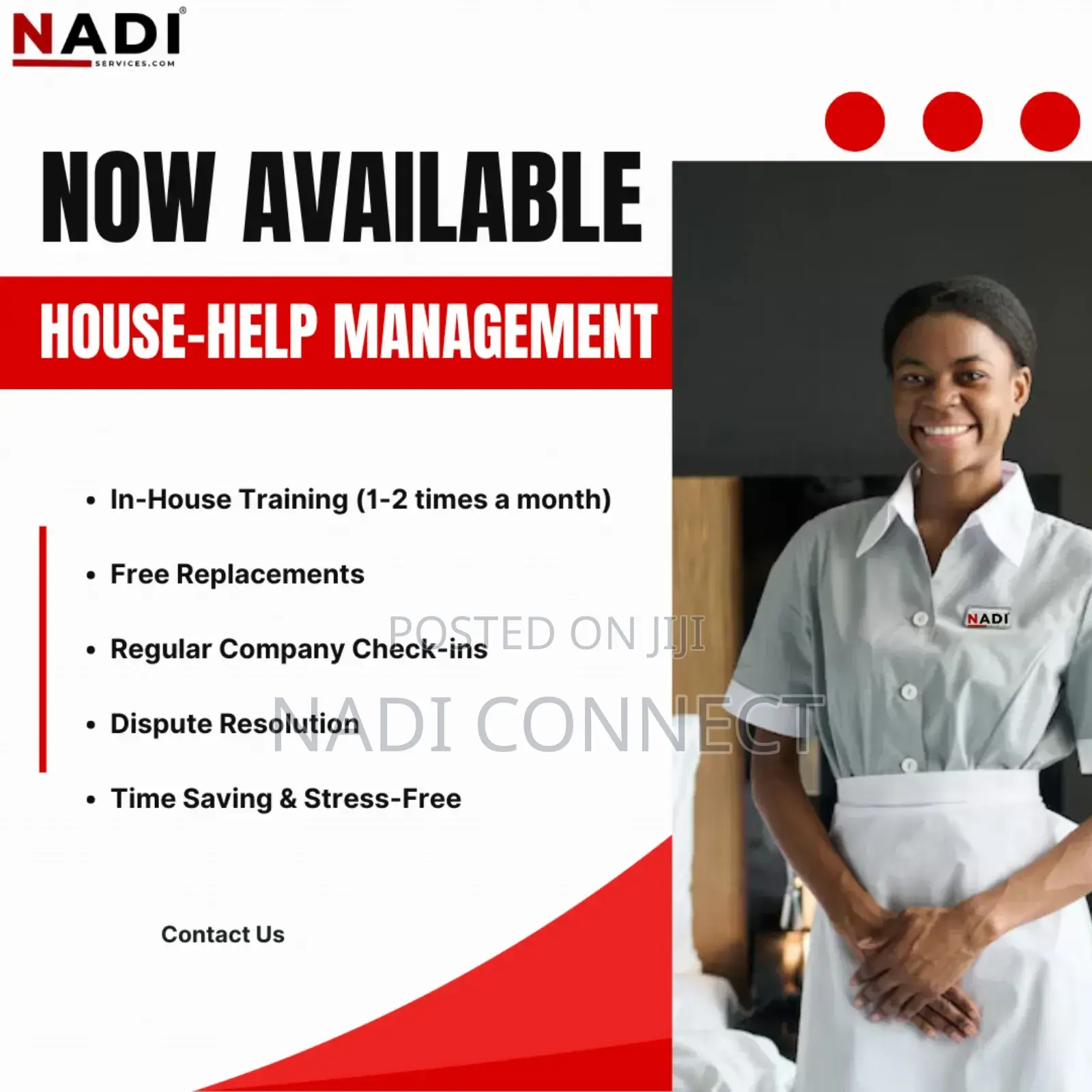 Househelp/Cleaner Management Services (Full Management)