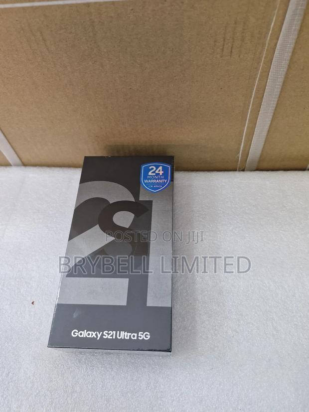 New Samsung Galaxy S21 Ultra 5G 128 GB Silver