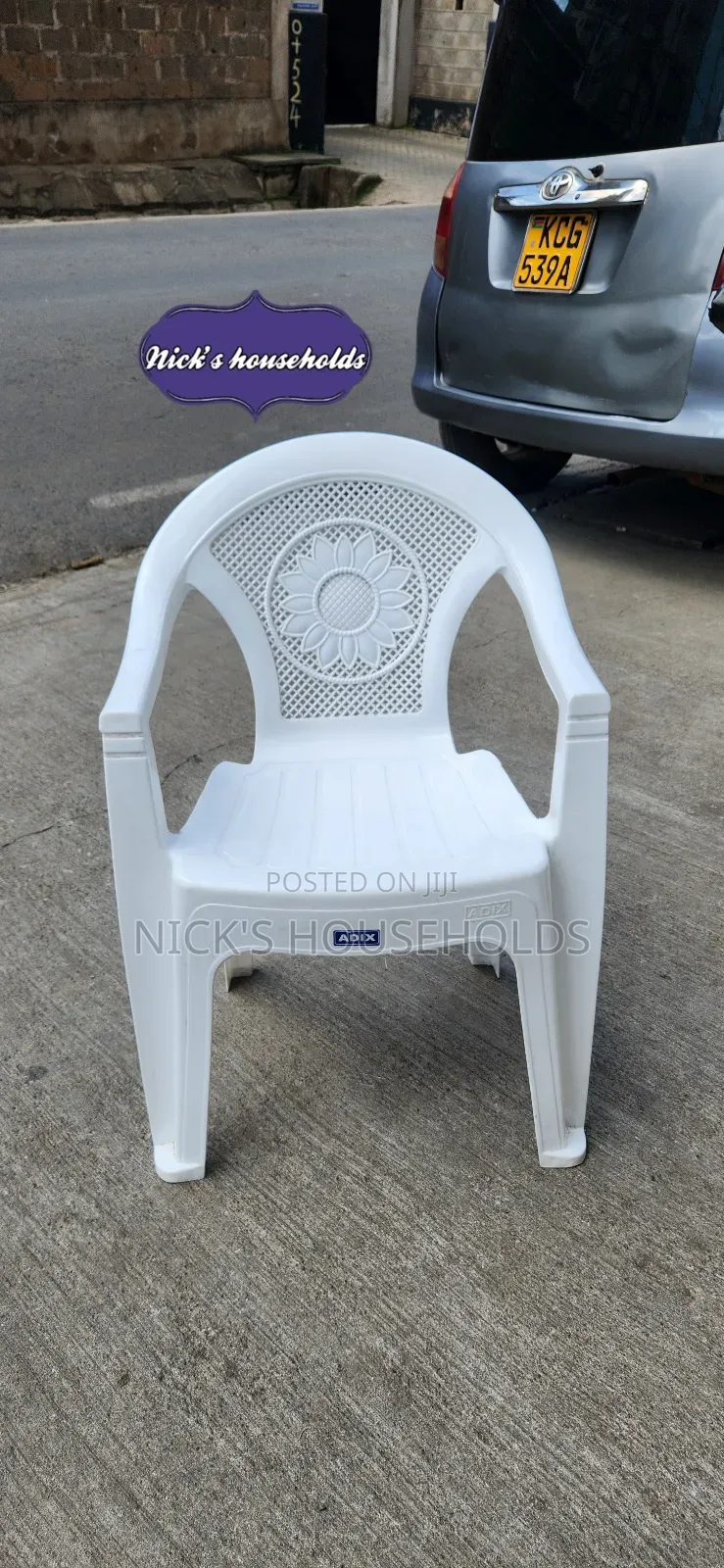 Strong Plastic Chair With Arms