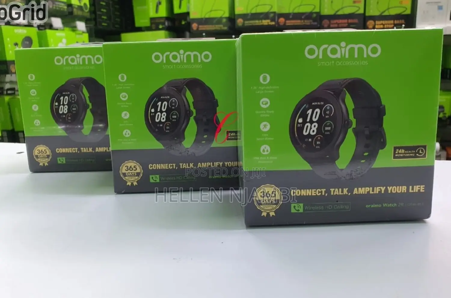 Oraimo Watch 2r Osw-30 Wireless Hd Calling Smart Watch