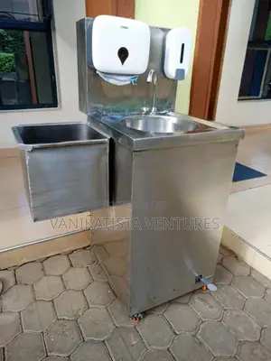Brand New Foot Press Hand Washing Station